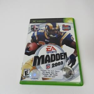 Madden NFL 2003 (Microsoft Xbox, 2002) CIB 1‎